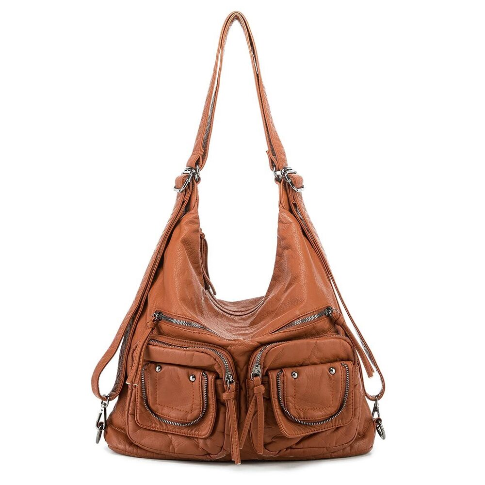 2860 Shoulder Bag Large Hobo Bags Tote bags Crossbody Bags Backpack Brown